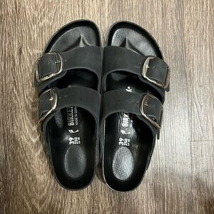 Birkenstock Arizona Big Buckle Oiled Leather Sandals